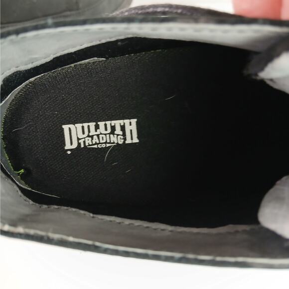 Duluth Trading Women's SZ 9.5 Seneca Falls Laced Ankle Boot Black Leather 21911 - Picture 7 of 8